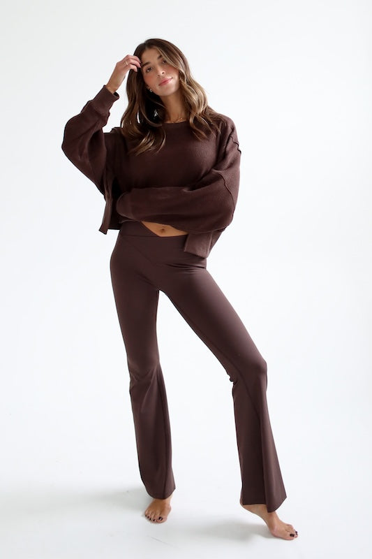 weekender waffle top