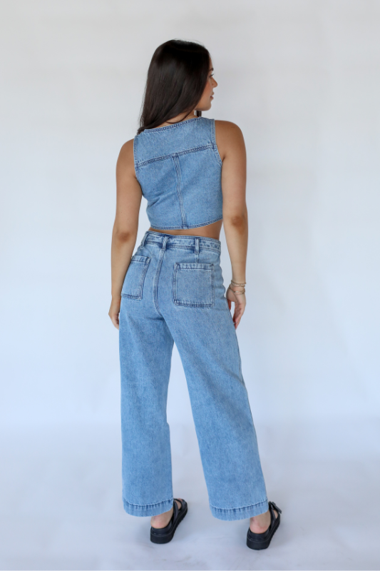 nash denim set