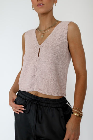 kaia knit vest