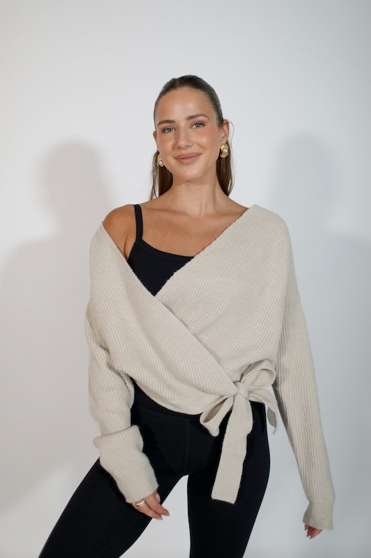 heartbreaker wrap sweater