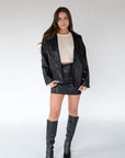 it girl leather jacket