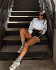 mary-kate satin shorts