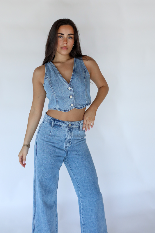 nash denim set