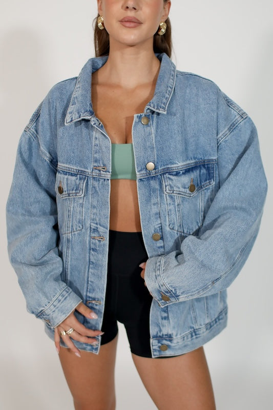 blue crush jean jacket *pre-order*
