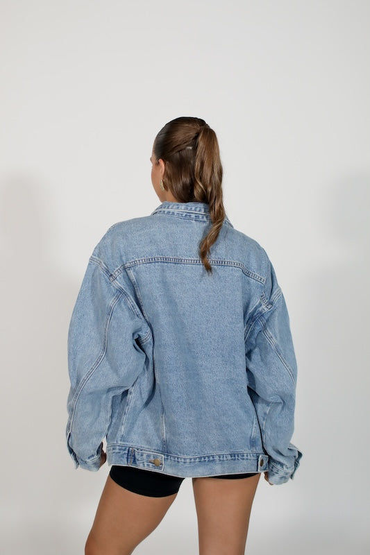 blue crush jean jacket *pre-order*