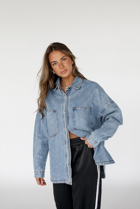 just a dream denim jacket *pre-order*