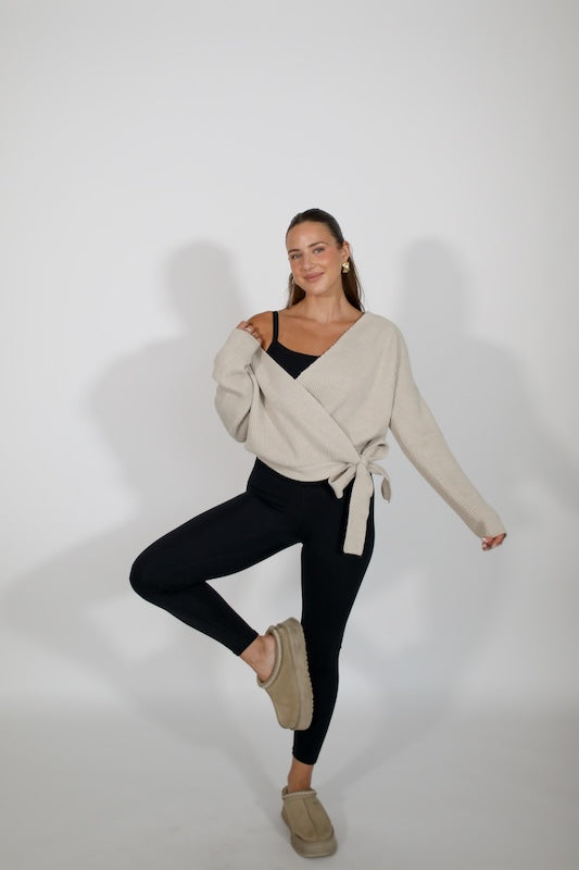 heartbreaker wrap sweater