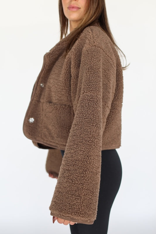 espresso reversible jacket