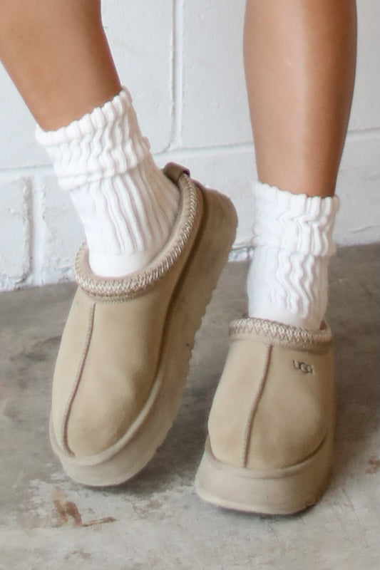 chunky slouch sock