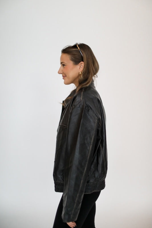 downtown leather jacket