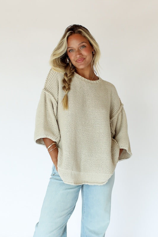 easy street sweater