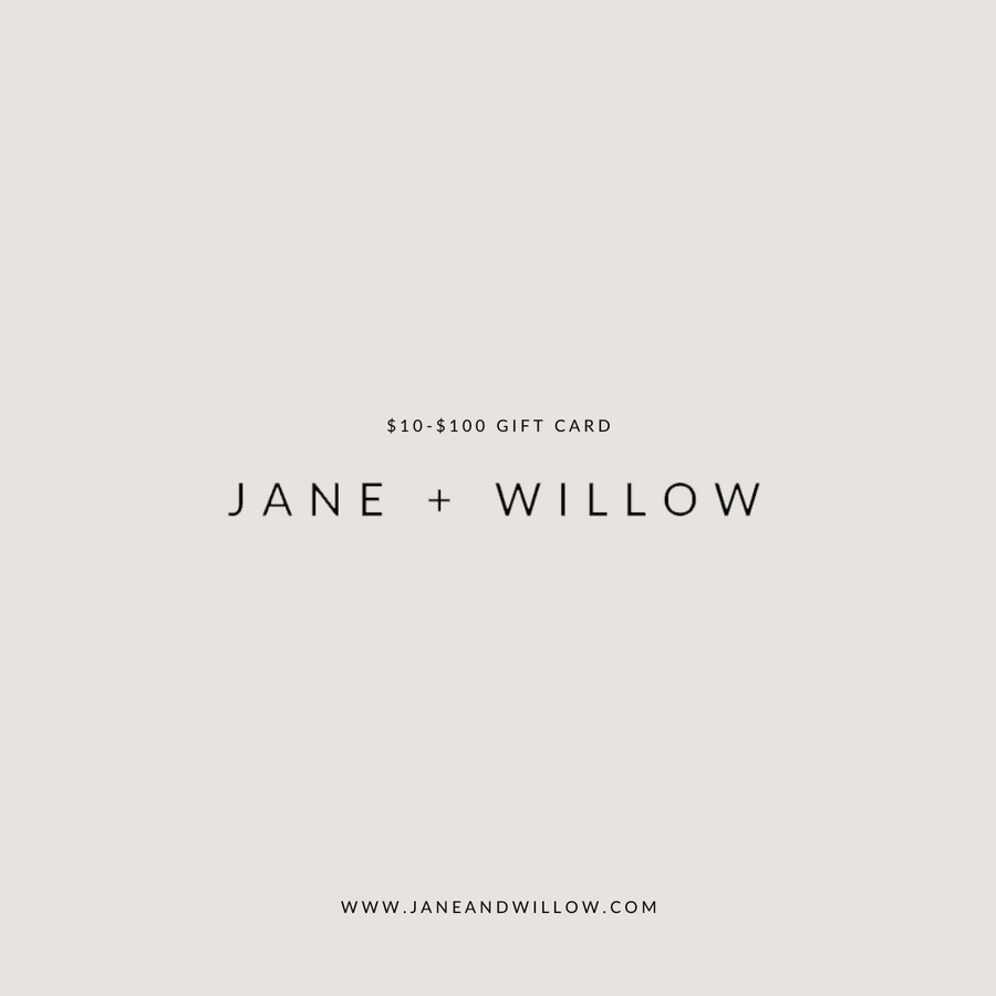 jane + willow gift card