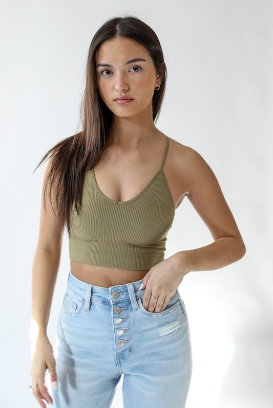 feeling lucky seamless top
