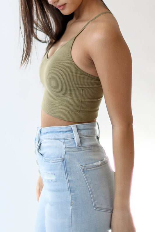 feeling lucky seamless top