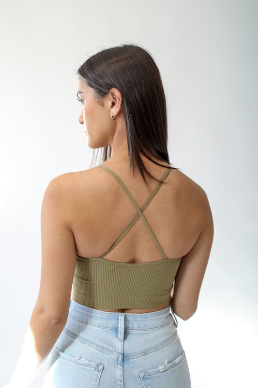 feeling lucky seamless top